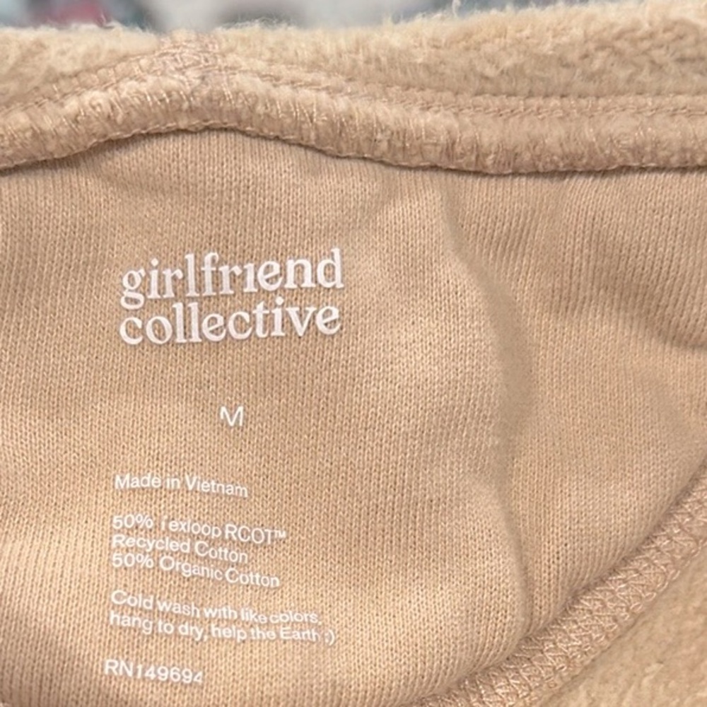 GIRLFRIEND COLLECTIVE PEACH HOODIE M - Picture 4 of 7